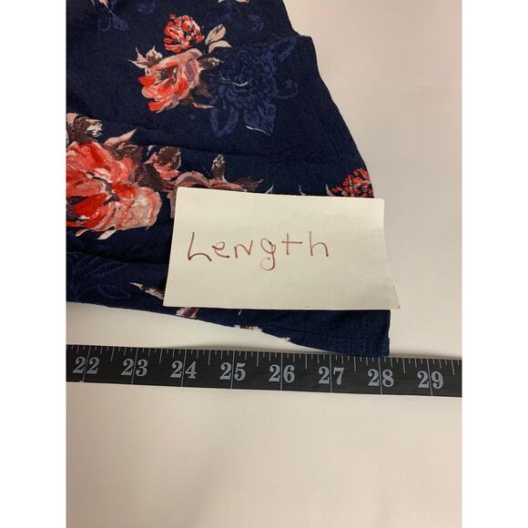 Maurices Womens Top SZ 1X Dark floral cottagecore smocked boho - Picture 9 of 10